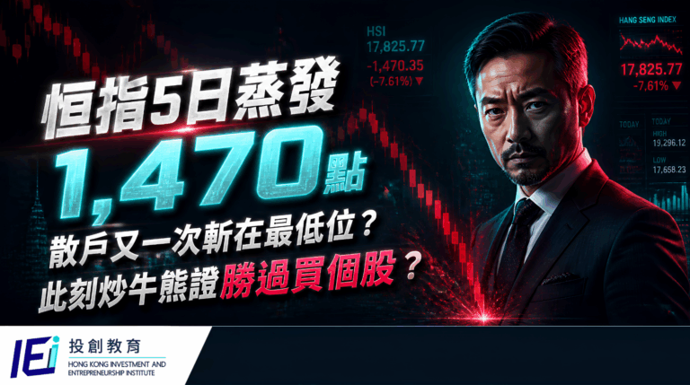 恒指六月初急插 1,470 點，美國上市公司董事拆解：此刻為何炒牛熊證勝過買個股？